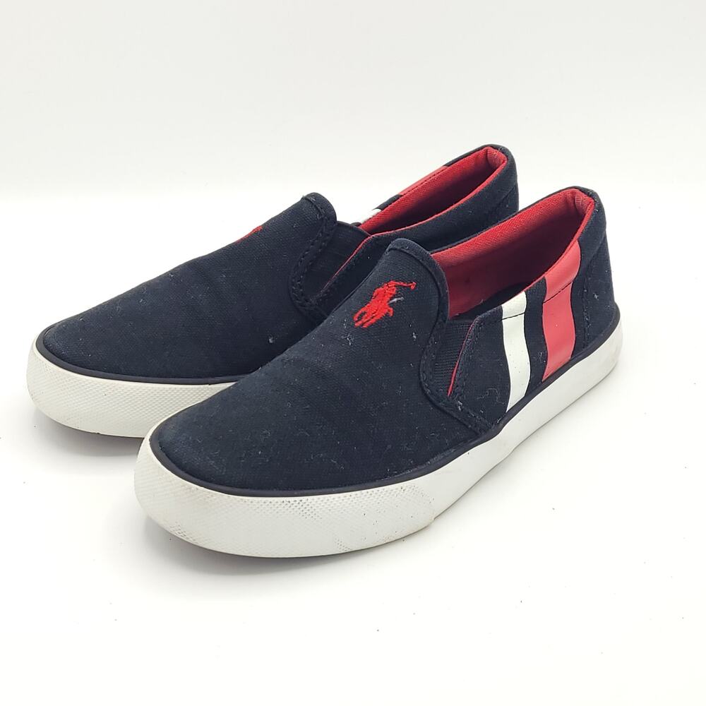 Ralph Lauren Polo black red Pony Logo boys size 1